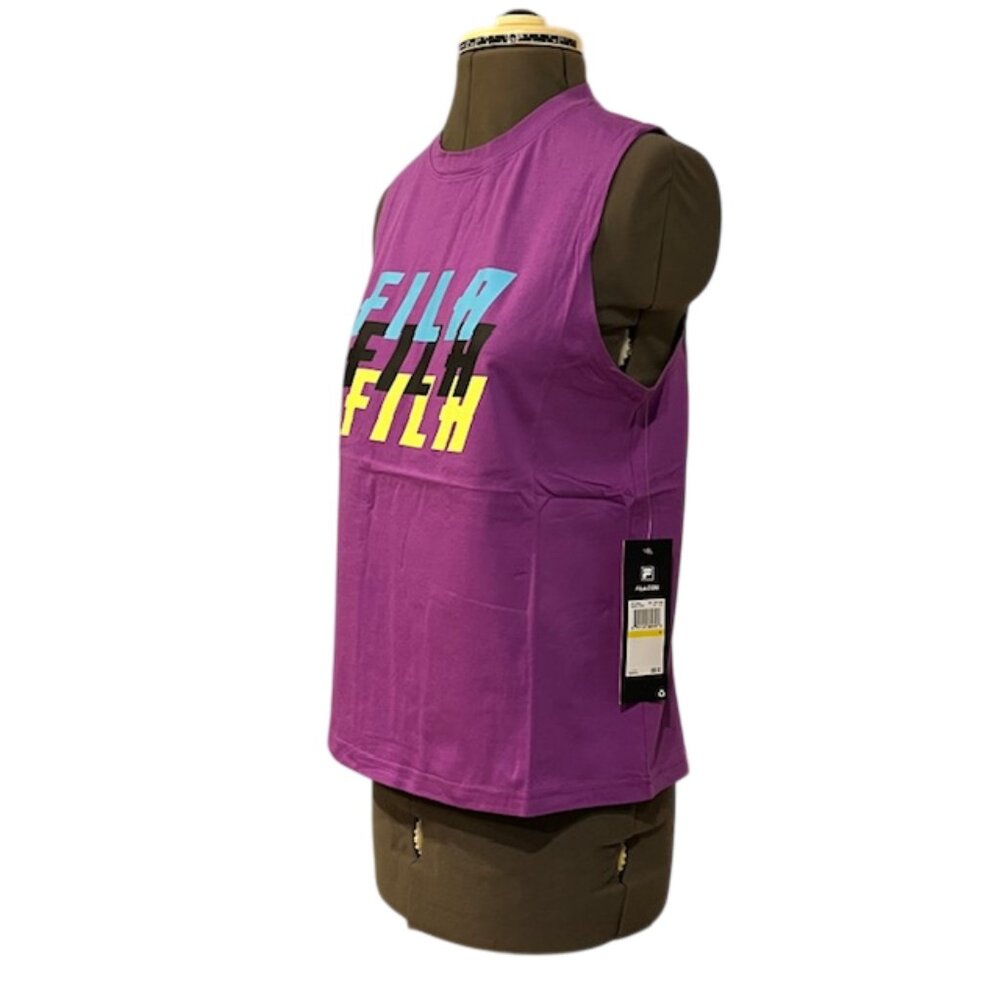 FILA Kineta Cotton Training Gym Workout Tank Top Size Medium NWT - Picture 2 of 13
